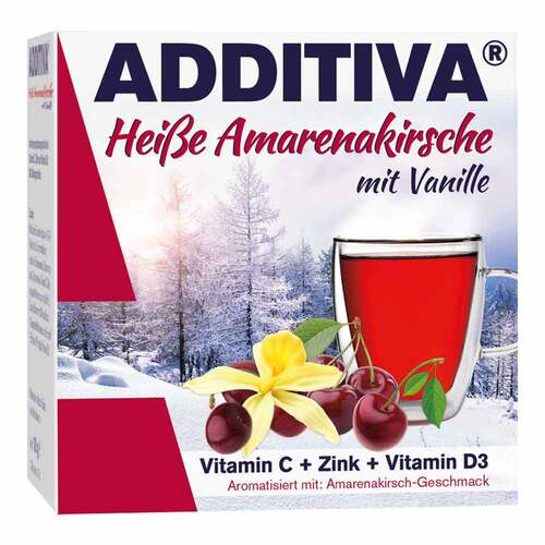 Additiva hei&szlig;e Amarenakirsche mit Vanil.Pulver Sachets - 1