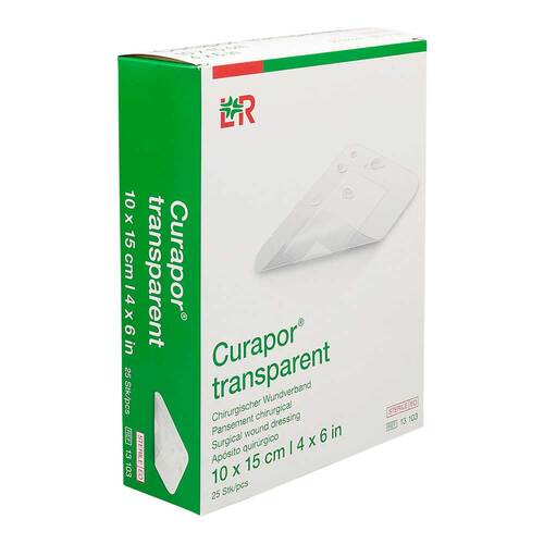 CURAPOR Wundverband steril transparent 10x15 cm - 1