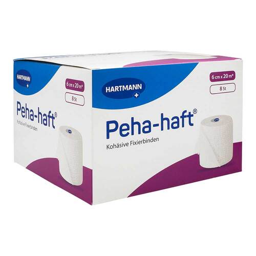PEHA-HAFT Fixierbinde latexfrei 6 cmx20 m - 1