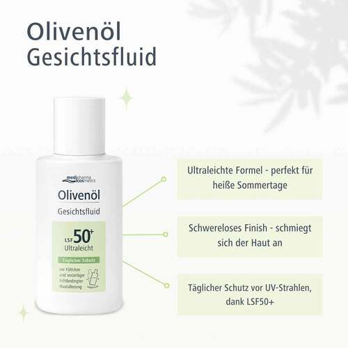 Oliven&ouml;l Gesichtsfluid Lsf 50 +  - 3