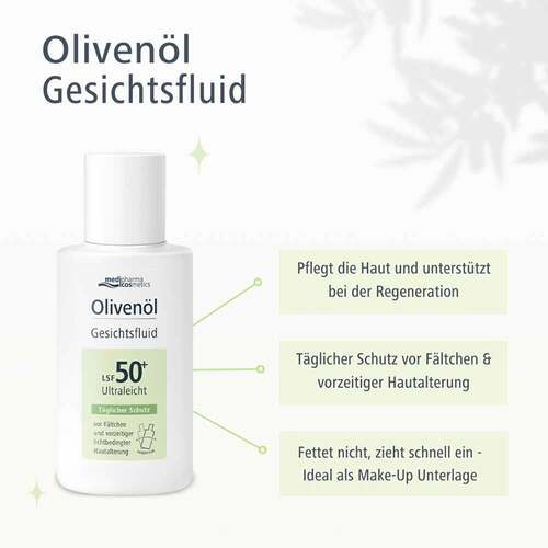 Oliven&ouml;l Gesichtsfluid Lsf 50 +  - 4