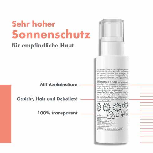 Avene Anti-Pigmentation get&ouml;ntes Fluid Spf 50 +  - 3