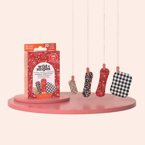 WILD STRIPES Pflaster Classic sensitiv Fashion INT - 5