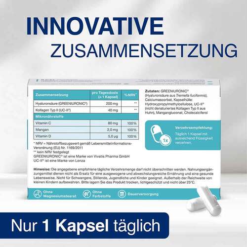 Gelencium Hyaluron Kollagen hochdos.Vitamin C Kapseln  - 3