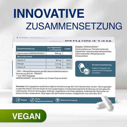 Gelencium Hyaluron Intense hochdos.Vitamin C Kapseln  - 3