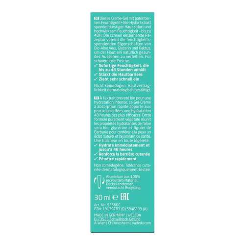 Weleda 48h Hydration Creme-Gel - 2