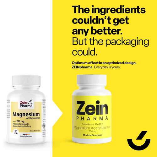 Magnesium Acetyltaurinat Kapseln Zeinpharma - 3