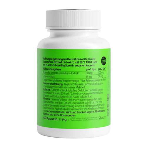 Boswellia 30% Akba Kapseln Zeinpharma - 2