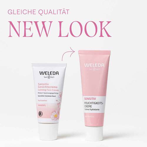 Weleda Sensitiv Feuchtigkeitscreme Mandel - 3