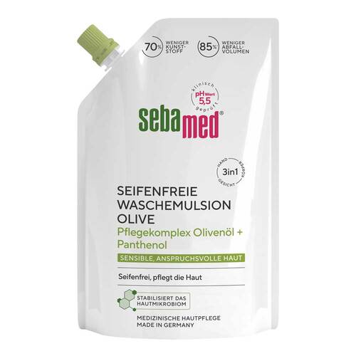 Sebamed Oliven Waschemulsion Nachf&uuml;llbeutel - 1