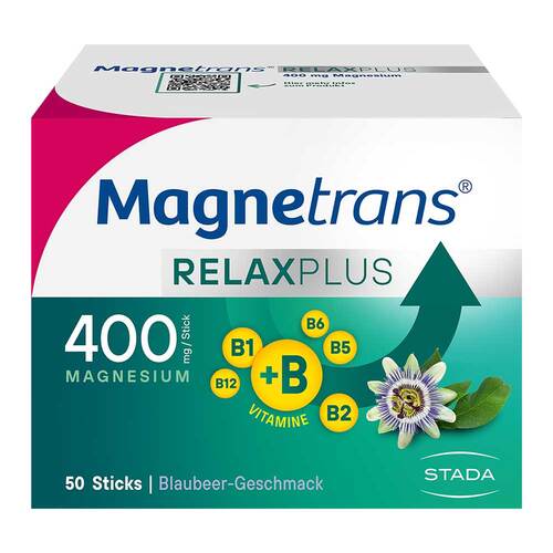 Magnetrans Relax + 400 mg Granulat Sticks Blaubeere - 1