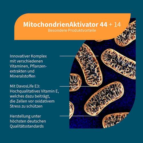 Mitochondrien Aktivator 44 + 14 Multi-Komplex Kapseln  - 2