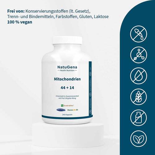 Mitochondrien Aktivator 44 + 14 Multi-Komplex Kapseln  - 3