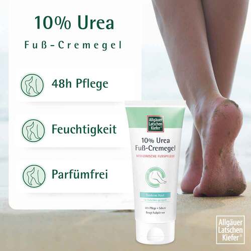 Allg&auml;uer Latschenkiefer 10% Urea Fu&szlig; Cremegel - 2
