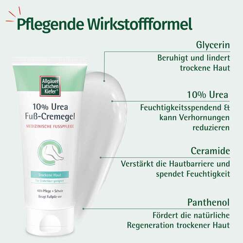 Allg&auml;uer Latschenkiefer 10% Urea Fu&szlig; Cremegel - 3