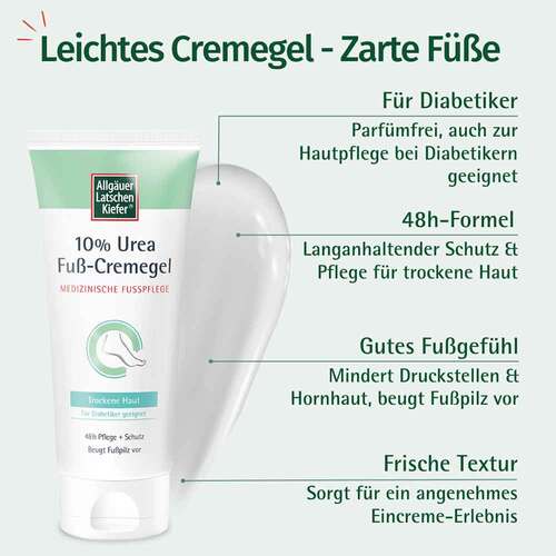 Allg&auml;uer Latschenkiefer 10% Urea Fu&szlig; Cremegel - 4