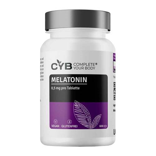 Cyb Melatonin 0,5 mg vegan Tabletten - 1