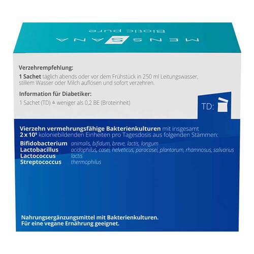 Biotic pure Menssana Pulver - 3