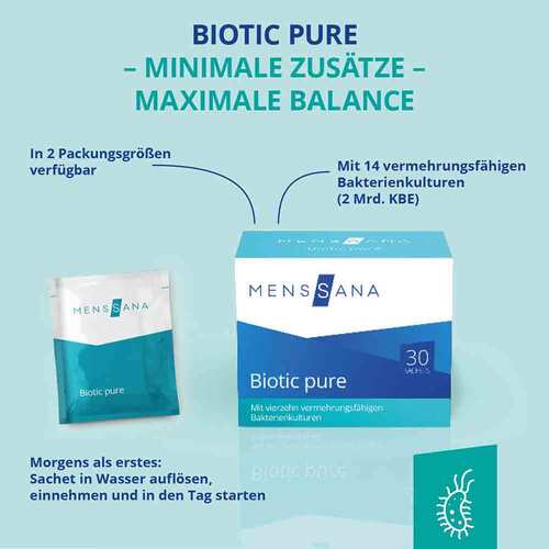 Biotic pure Menssana Pulver - 4