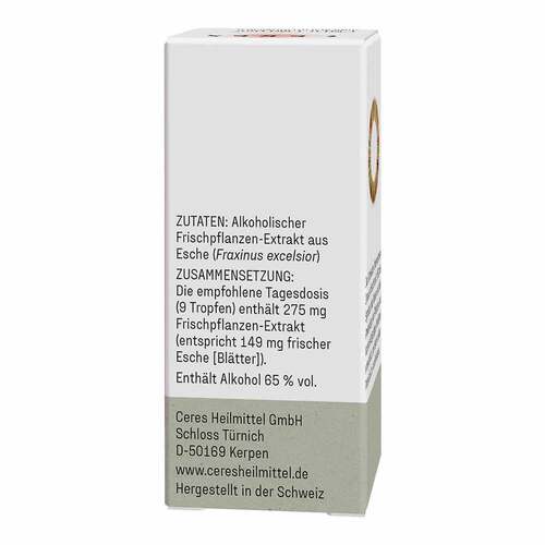 Ceres Esche Fraxinus excelsior Extrakt Tro.zum Einnehmen  - 2