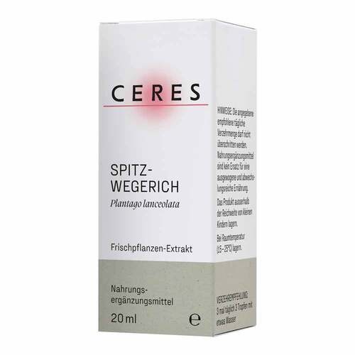 Ceres Spitzwegerich Plantago lanceolata Extr.Tro. - 5