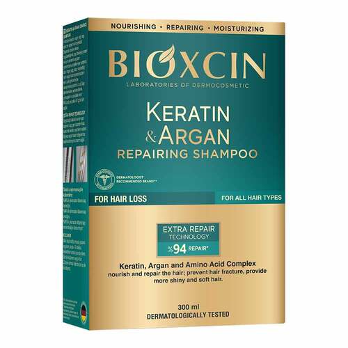 BIOXCIN reparierendes Shampoo Keratin &amp; Argan - 1