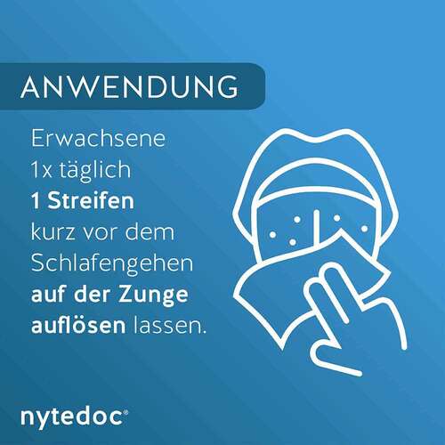 Nytedoc Schlaf akut Melatonin Streifen - 3