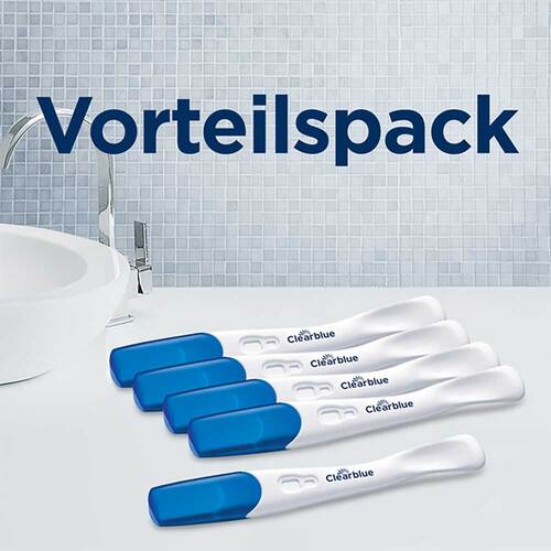 Clearblue Schwangerschaftstest schnelle Erkennung - 8