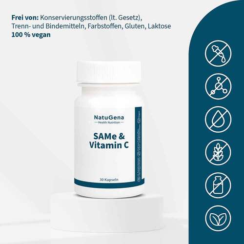 Same &amp; Vitamin C hochdosiert + vegan Kapseln - 3