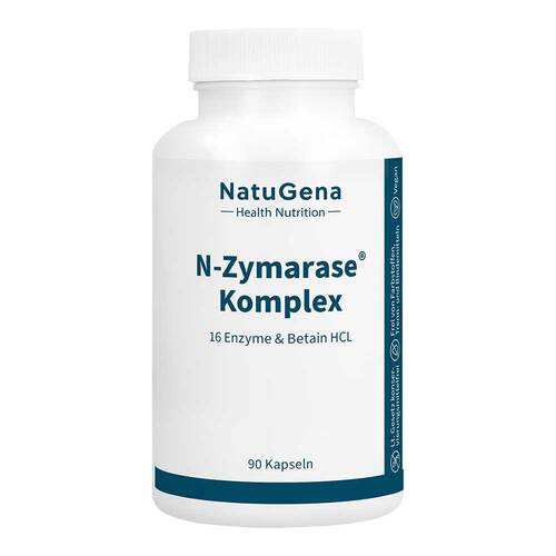 N-Zymarase Komplex Enzyme + Betain Hcl Kapseln - 1