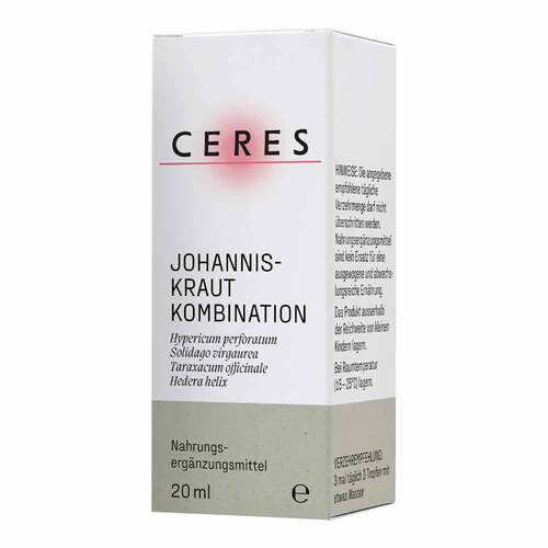 Ceres Johanniskraut Hypericum Kombination Tropfen - 5