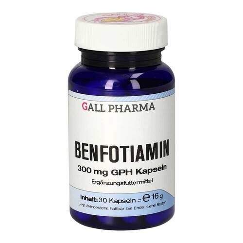 Benfotiamin 300 mg Gph Kapseln vet. (f&uuml;r Tiere) - 1
