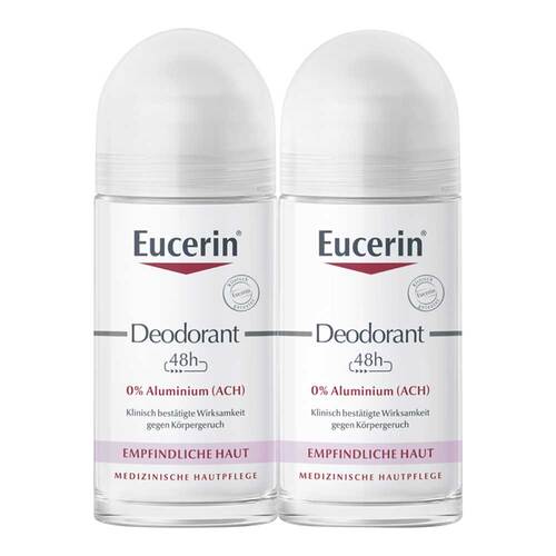 Eucerin Deodorant Roll-on 0% Aluminium Doppelpack - 1