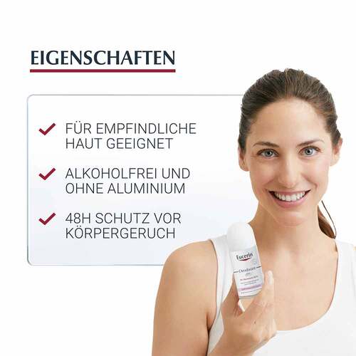 Eucerin Deodorant Roll-on 0% Aluminium Doppelpack - 2
