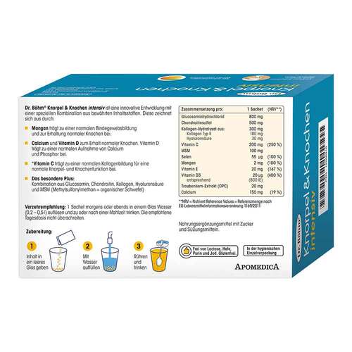 DR.B&Ouml;HM Knorpel &amp; Knochen intensiv Trinkpulver - 2
