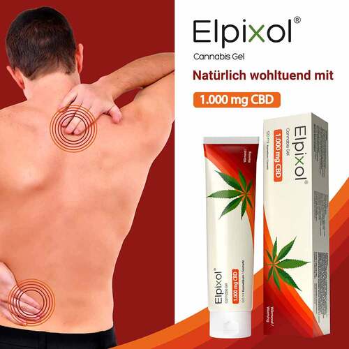 Cannabis Gel 1000 mg w&auml;rmend Elpixol - 3