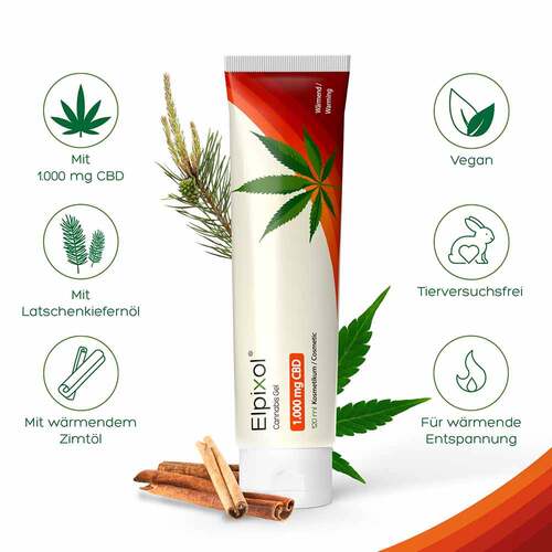 Cannabis Gel 1000 mg w&auml;rmend Elpixol - 4