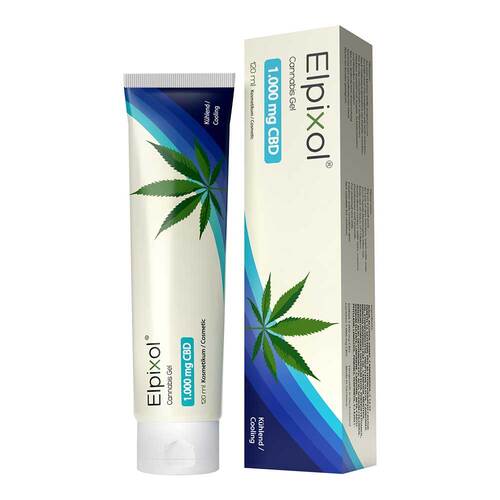 Cannabis Gel 1000 mg Cbd k&uuml;hlend Elpixol - 1