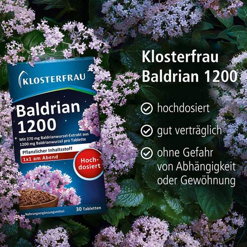 Klosterfrau Baldrian 1200 Tabletten - 2