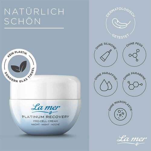 La Merplatinum Recovery Pro Cell Cream Nacht mit P. - 4
