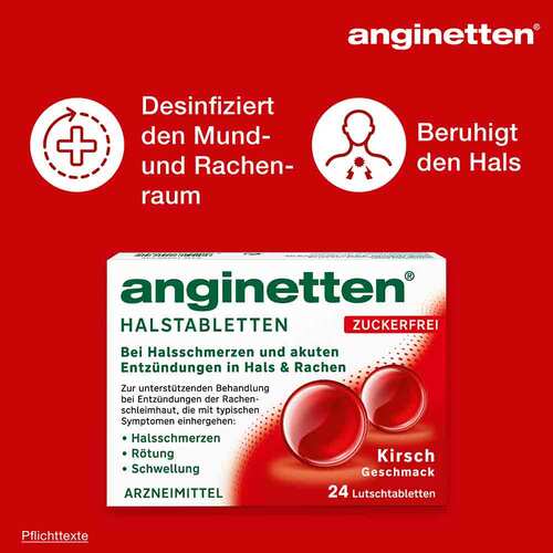 Anginetten Halstabletten zuckerfrei Kirsche - 3