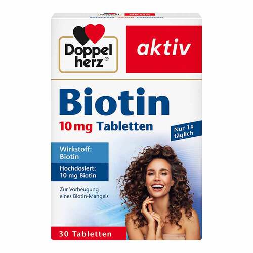 Doppelherz Biotin 10 mg Tabletten - 1