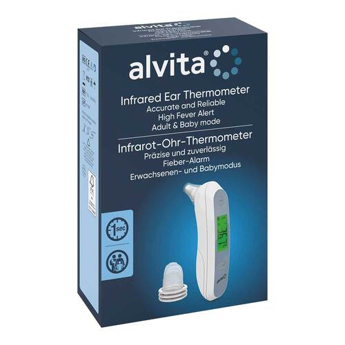 ALVITA Infrarot-Ohrthermometer - 1