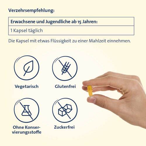 Vitamin D3 K2 Hevert + Calcium und Magnes.1000 IE Kapseln  - 4