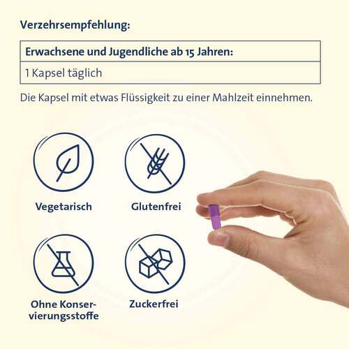 Vitamin D3 K2 Hevert + Calcium und Magnes.2000 IE Kapseln  - 3
