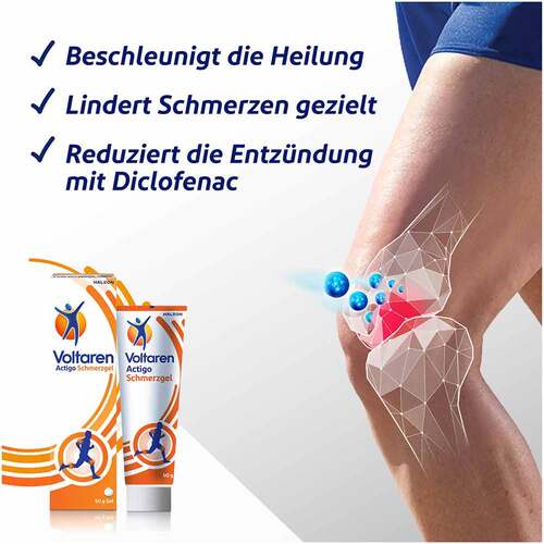 Voltaren Actigo Schmerzgel 11,6 mg / g - 5