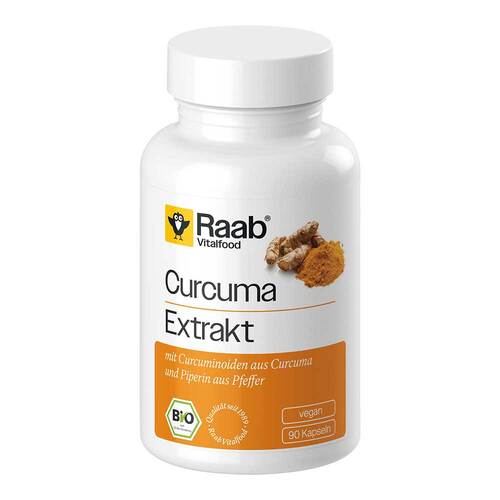 Raab Vitalfood Curcuma Extrakt Bio Kapseln - 1