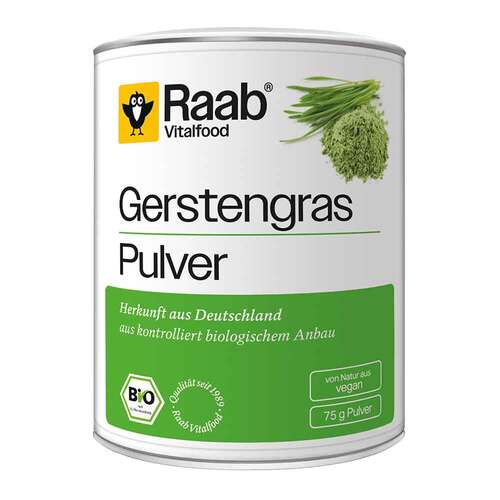RAAB Vitalfood Gerstengras Bio Pulver - 1