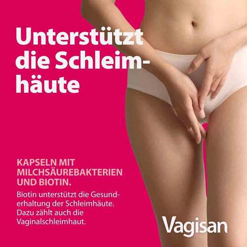 Vagisan Milchs&auml;urebakterien mit Biotin Kapseln - 3