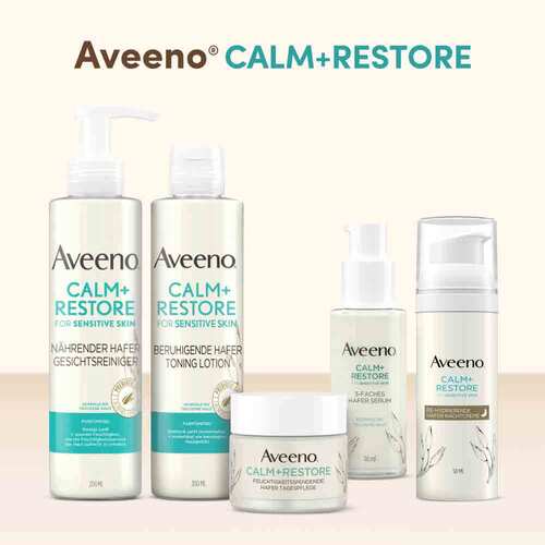 Aveeno Calm + Restore beruhigende Hafer Toning Lot. - 5